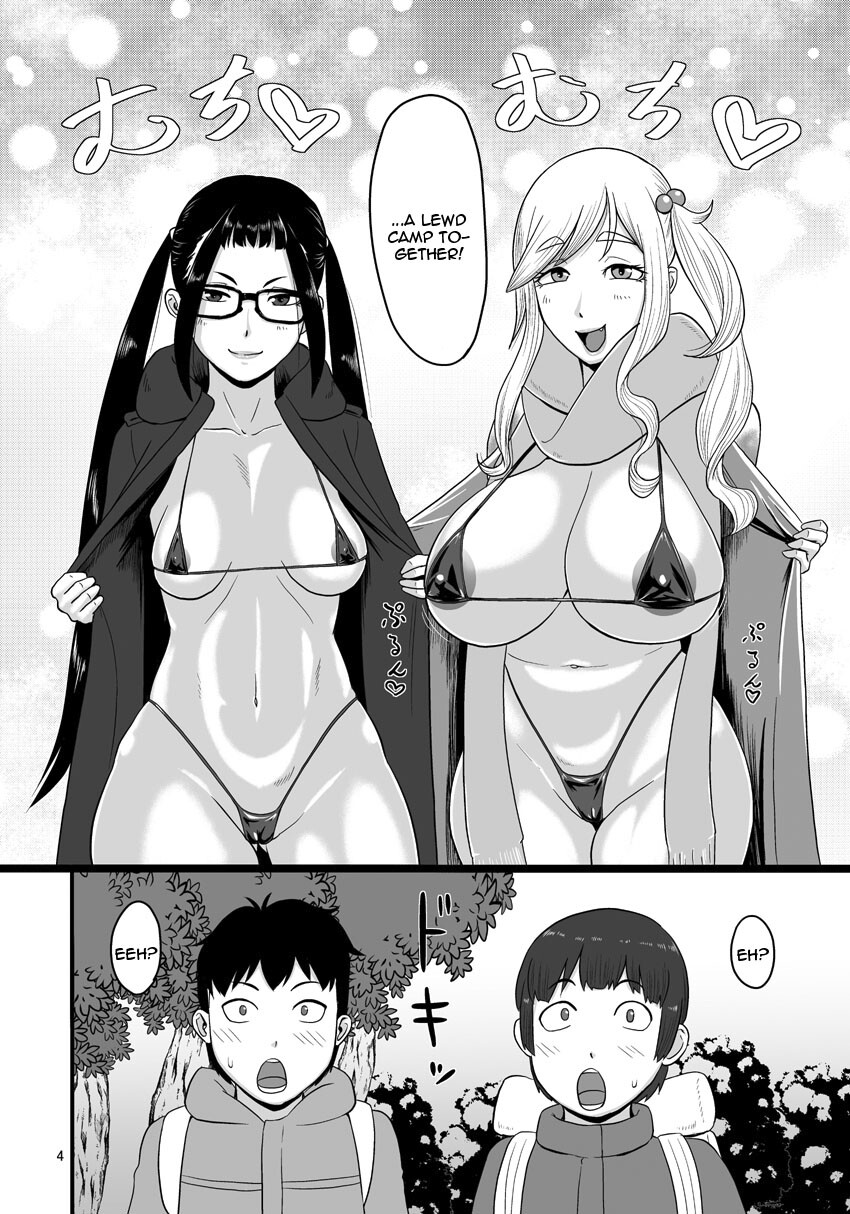 Hentai Manga Comic-Let's Fuck Bitches At Lewd Camp!-Read-3